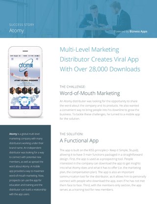 Atomy Success Story